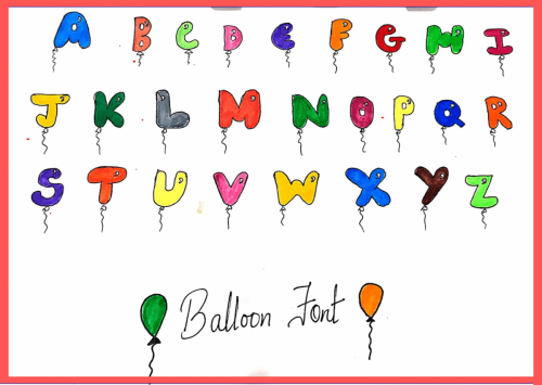 Balloon FONT